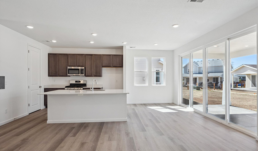 Dining Area of the CoralII floor plan