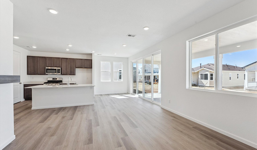 Great Room of the CoralII floor plan