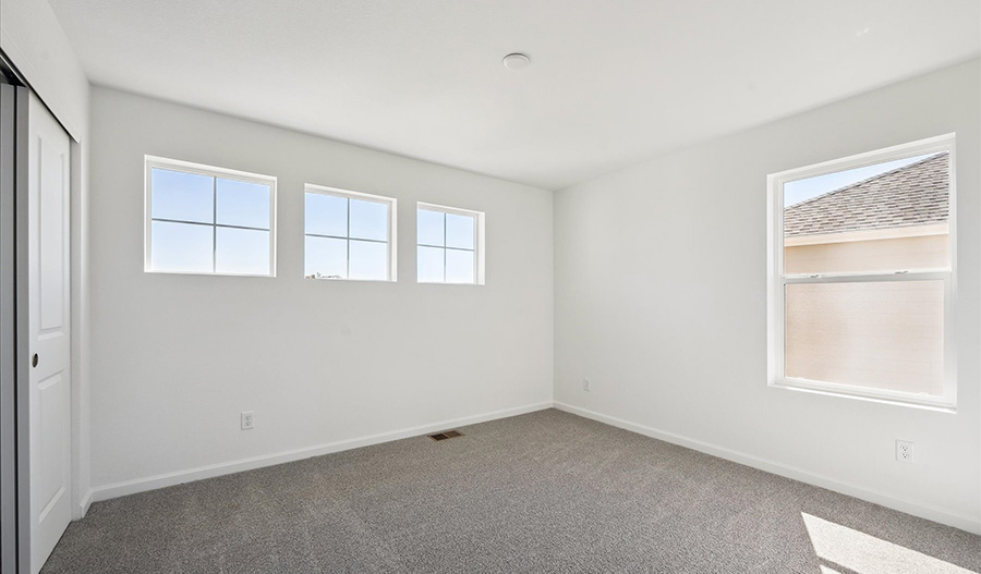 Bedroom of the CoralII floor plan