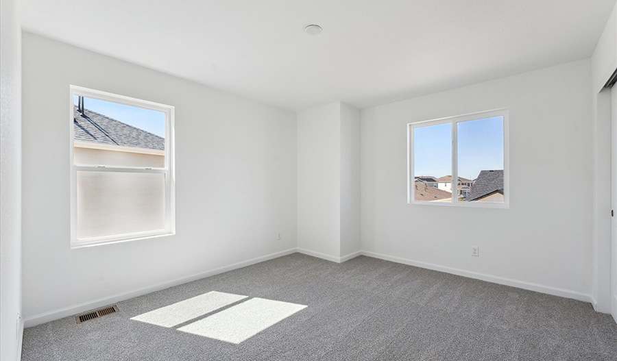 Bedroom of the CoralII floor plan