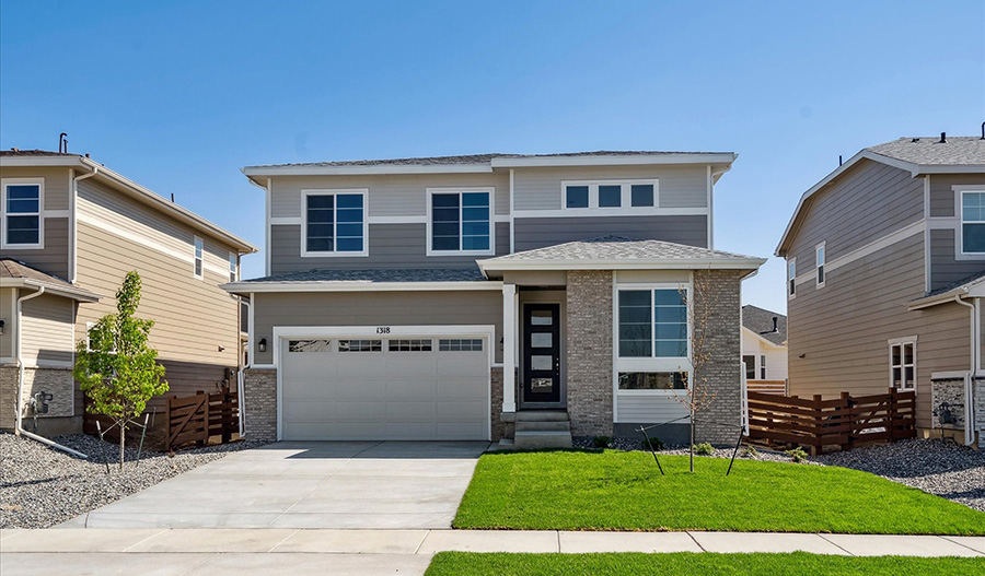 Exterior of the Pearl floor plan