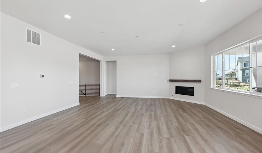 Great Room of the Daniel floor plan