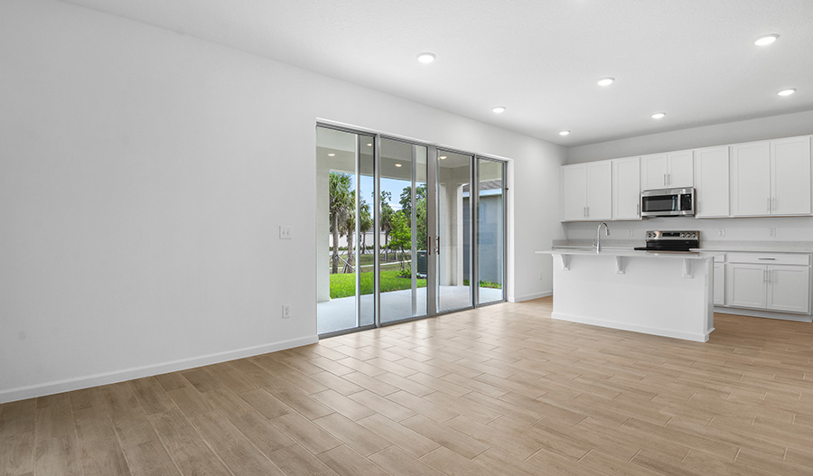 Dining Area of the Ammolite floor plan