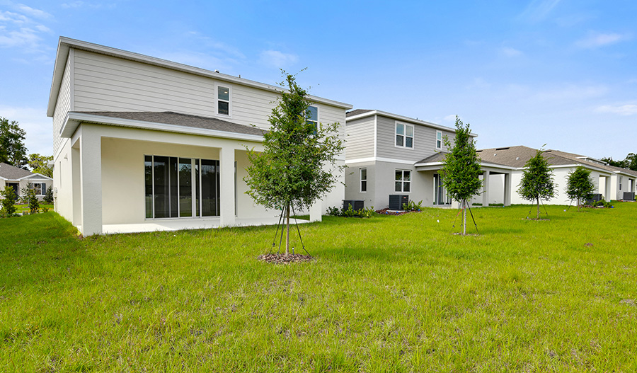Rear Exterior of the Ammolite floor plan
