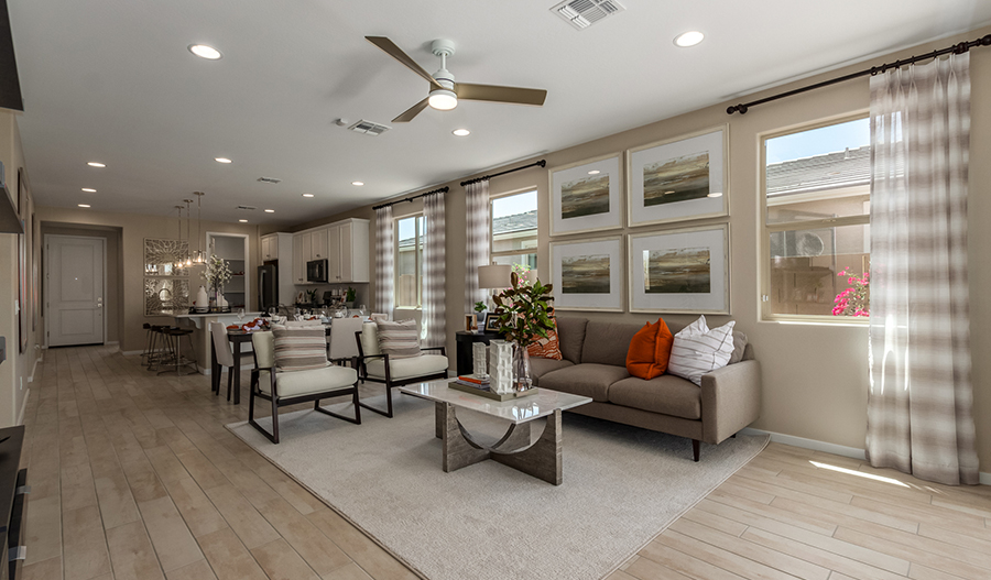 Great Room of the Sunstone floor plan