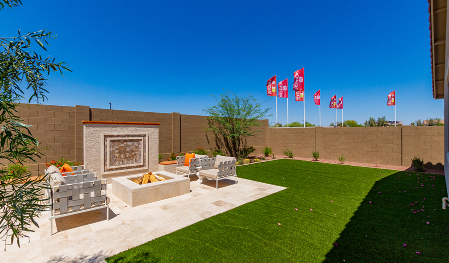 Rear Exterior of the Sunstone floor plan