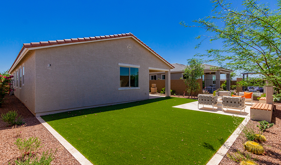 Rear Exterior of the Sunstone floor plan