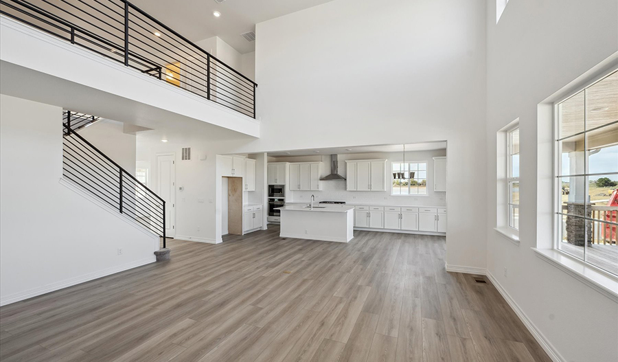 Great Room of the DillonII floor plan