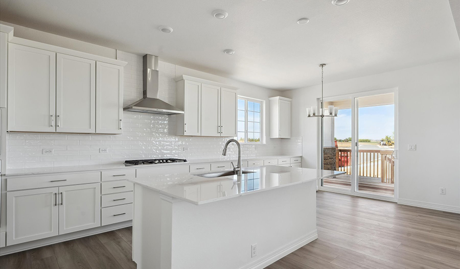 Kitchen of the DillonII floor plan
