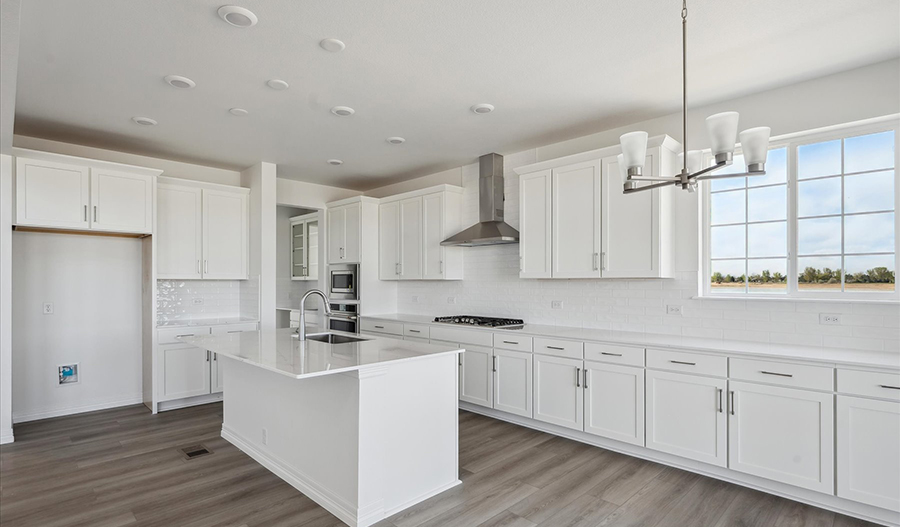 Kitchen of the DillonII floor plan