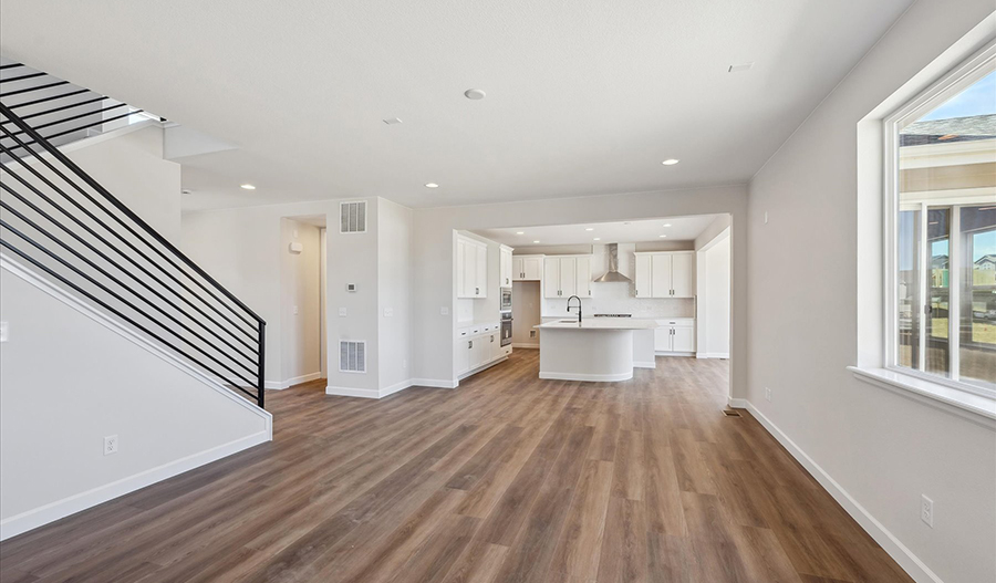 Great Room of the Hemingway floor plan