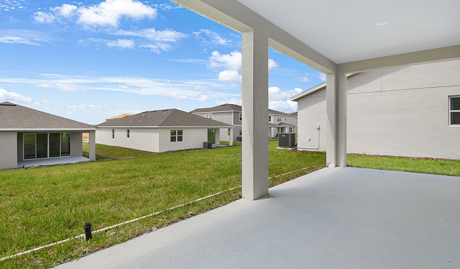 Rear Exterior of the Ammolite floor plan