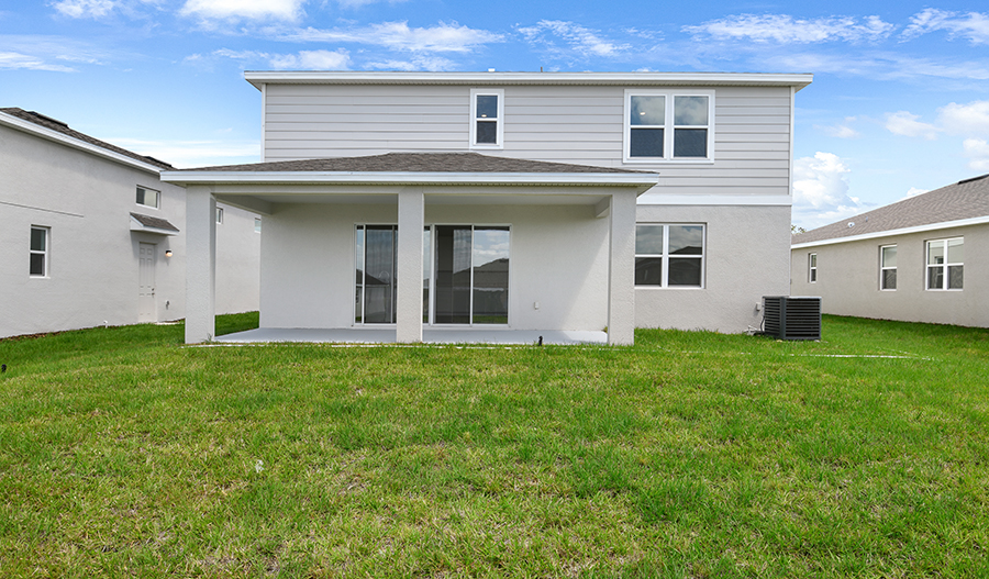 Rear Exterior of the Ammolite floor plan