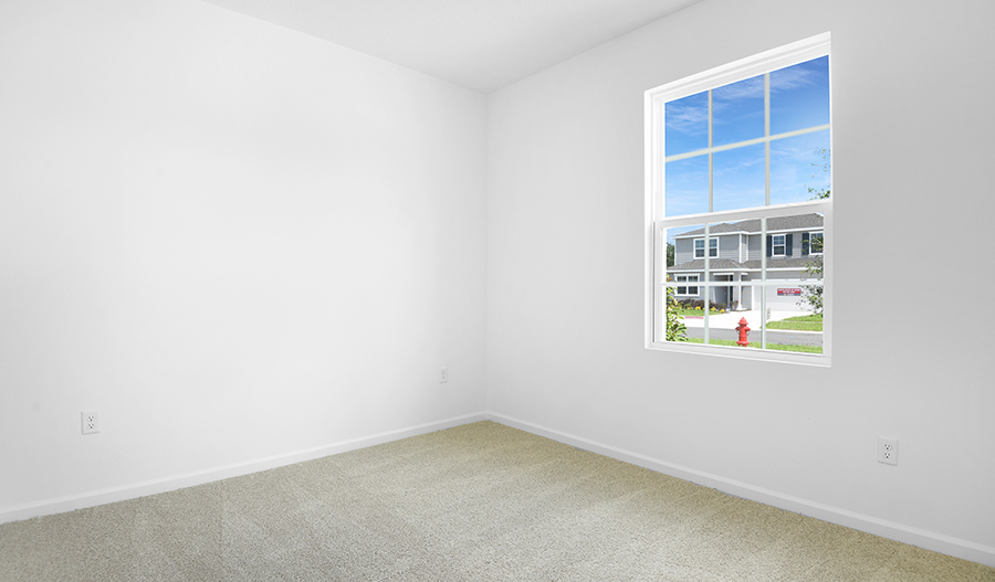 Bedroom of the Copper floor plan