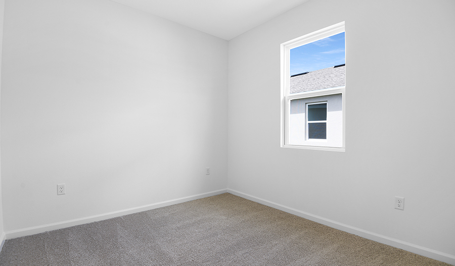 Bedroom of the Copper floor plan
