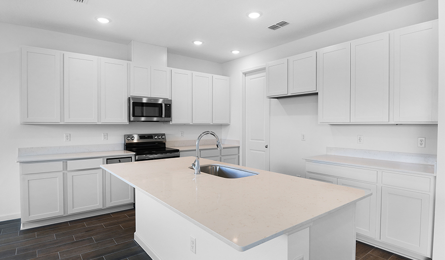 Kitchen of the Copper floor plan