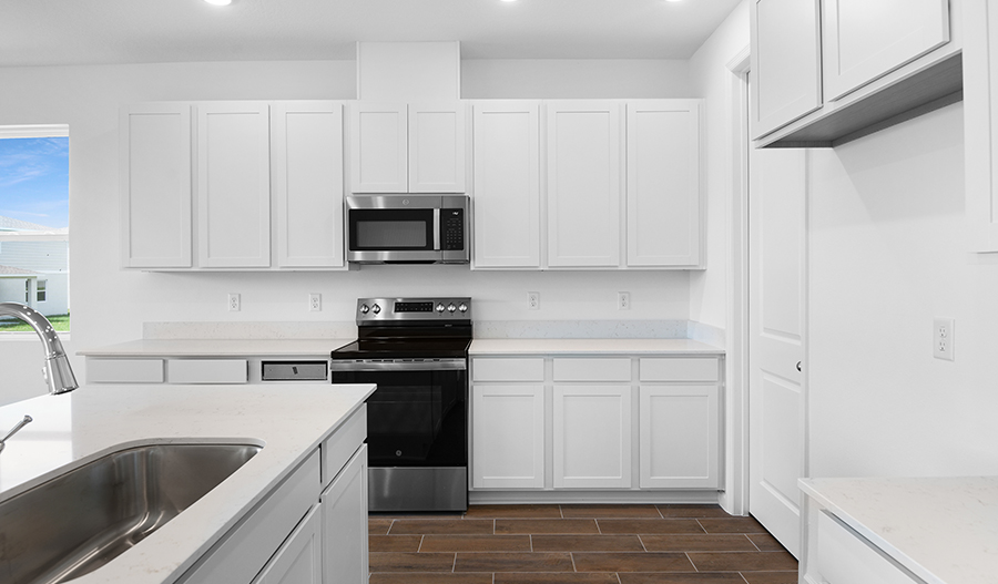Kitchen of the Copper floor plan