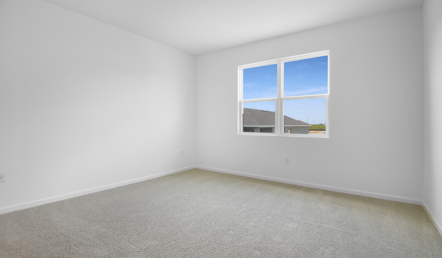 Bedroom of the Copper floor plan