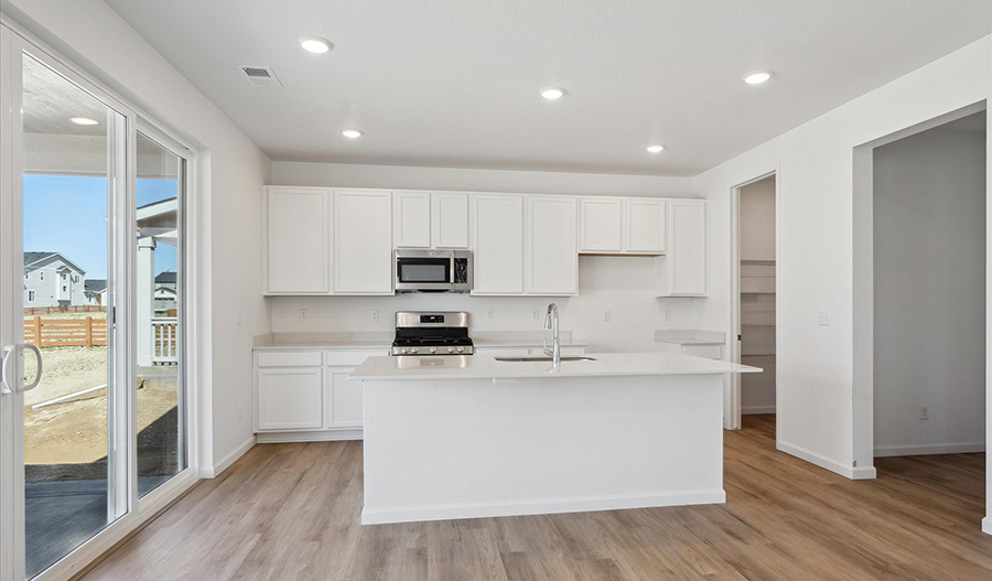 Kitchen of the Lapis floor plan