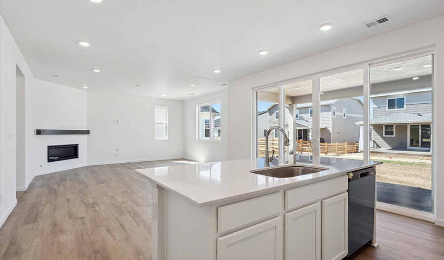 Kitchen of the Lapis floor plan