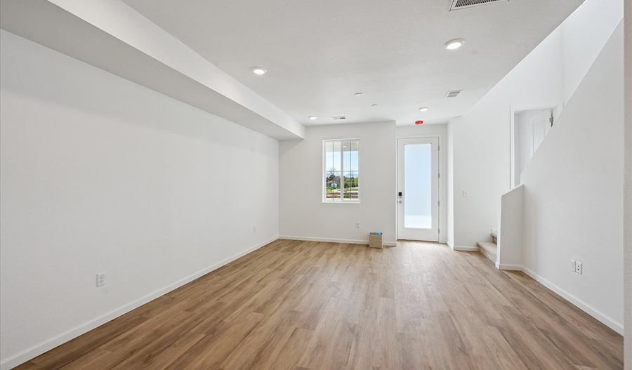 Living Room of the Boston floor plan