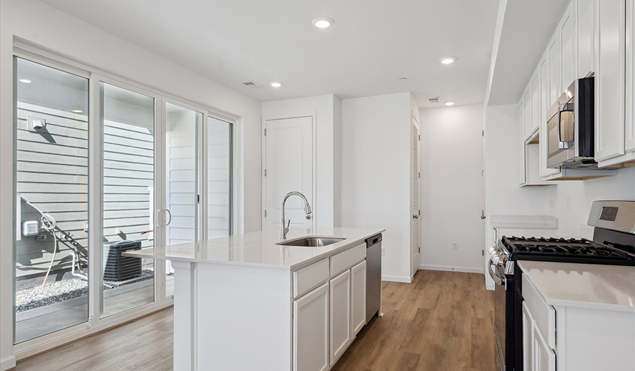 Kitchen of the Boston floor plan
