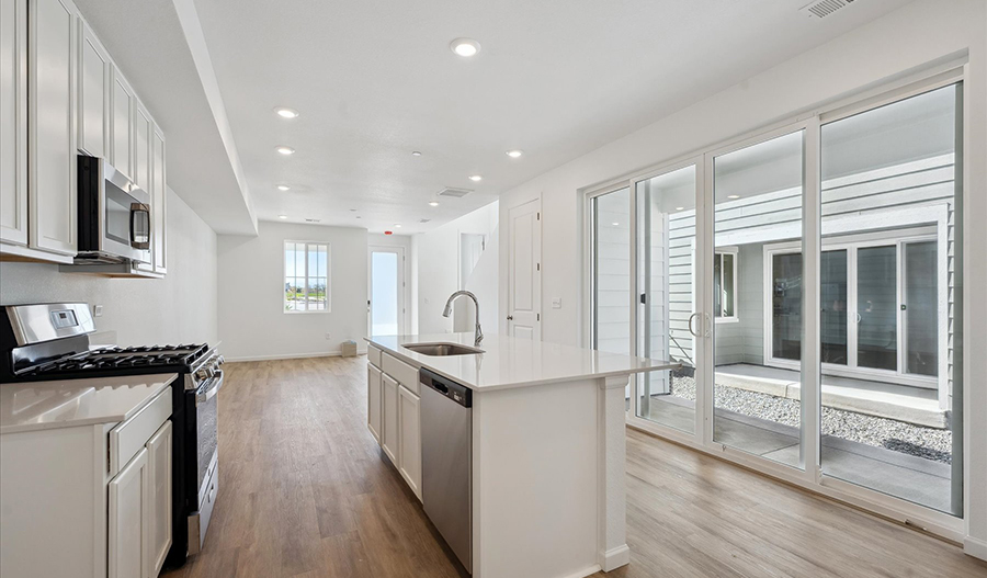 Kitchen of the Boston floor plan