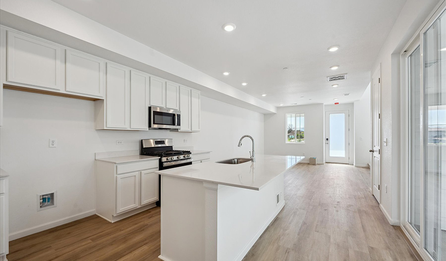 Kitchen of the Boston floor plan