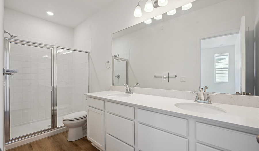 Bathroom of the Boston floor plan