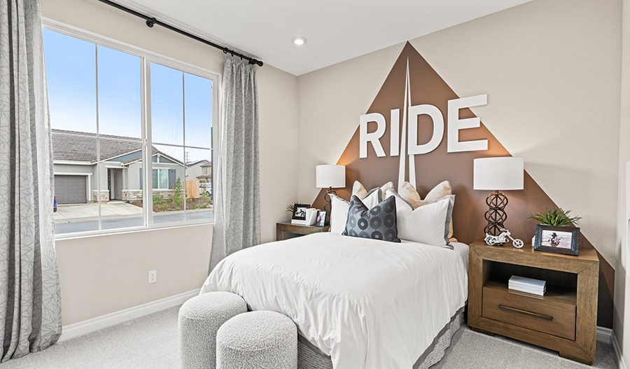 Bedroom of the Amethyst floor plan