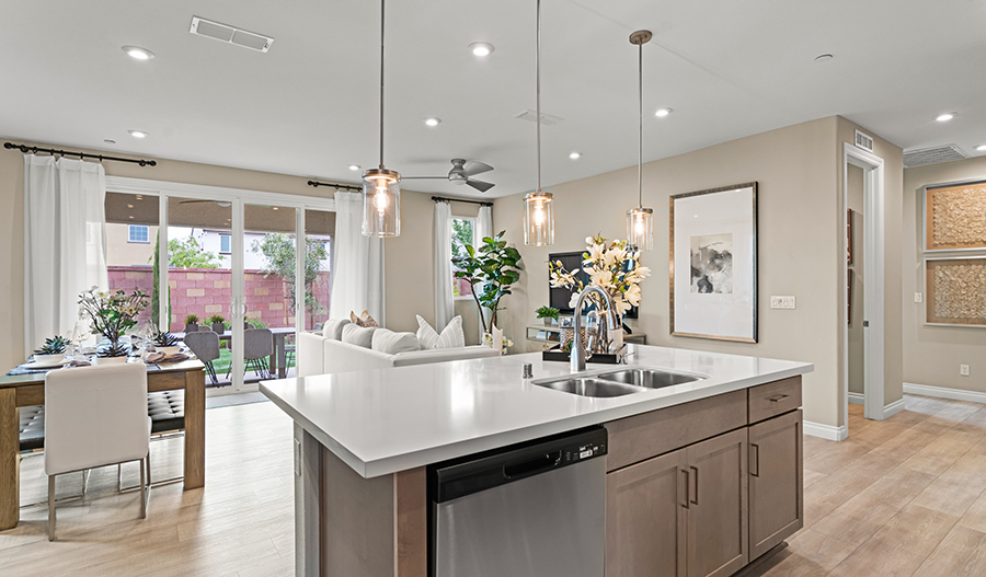 Kitchen of the Amethyst floor plan