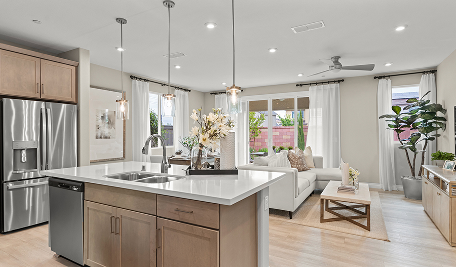 Kitchen of the Amethyst floor plan