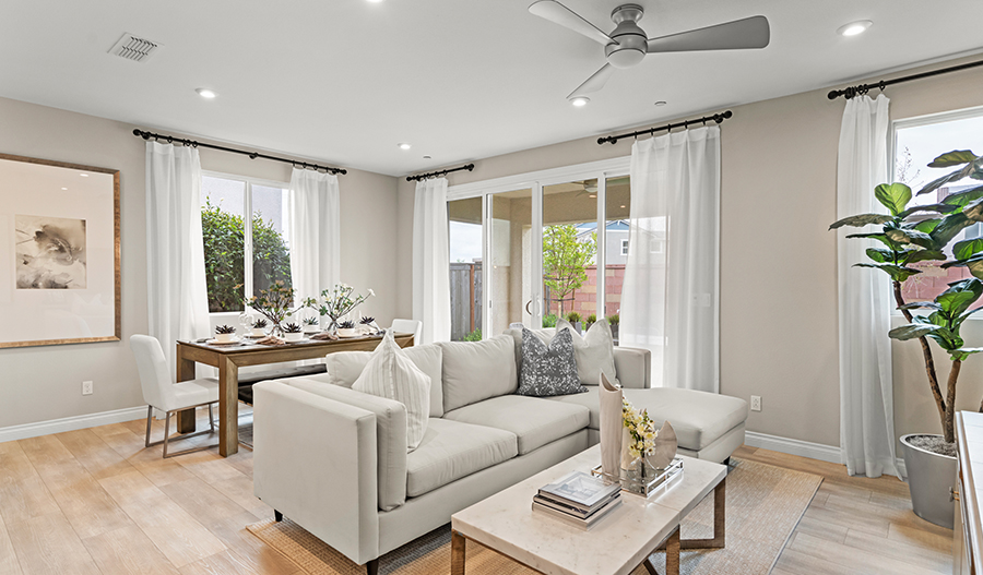 Great Room of the Amethyst floor plan