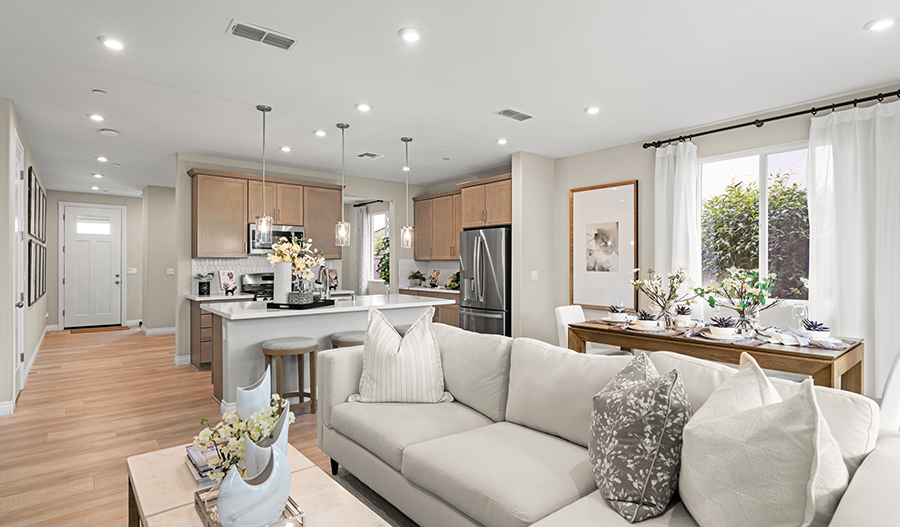 Great Room of the Amethyst floor plan