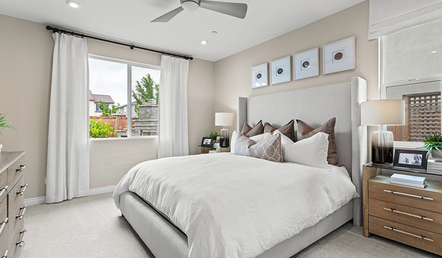 Bedroom of the Amethyst floor plan