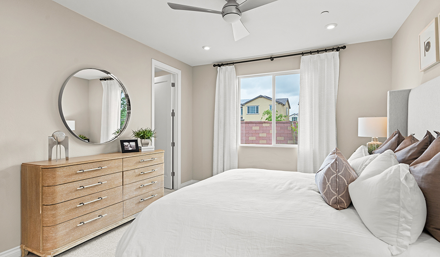 Bedroom of the Amethyst floor plan