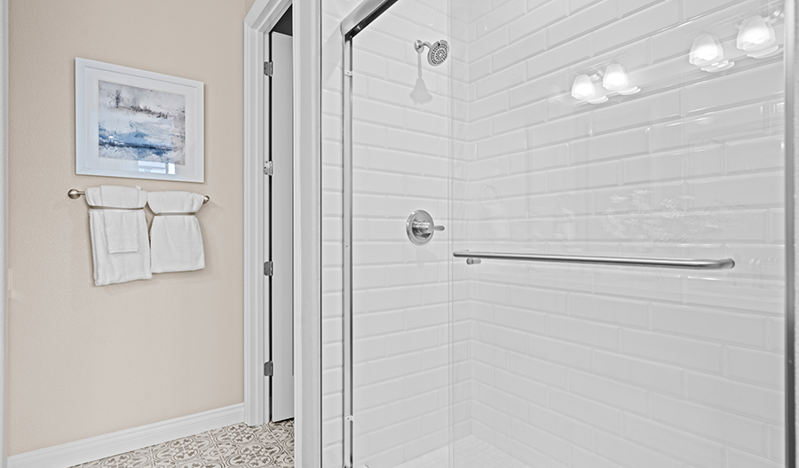 Bathroom of the Amethyst floor plan