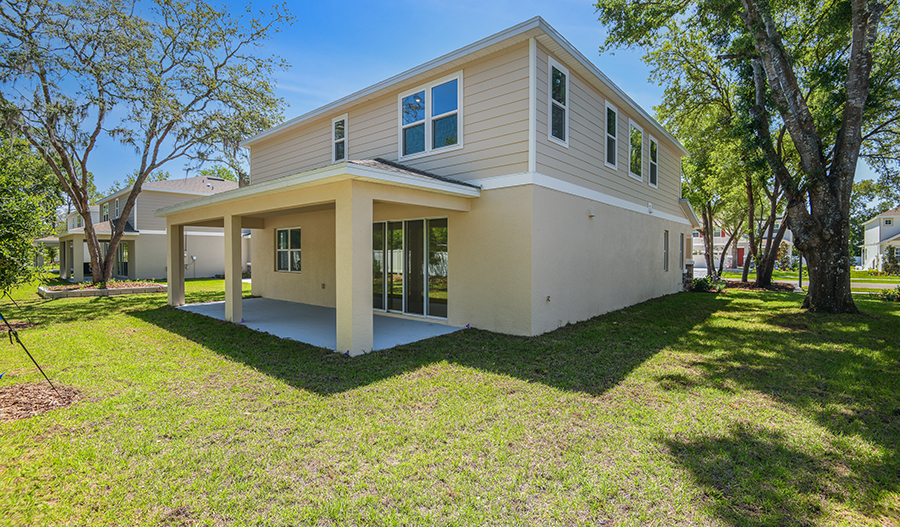 Rear Exterior of the Tourmaline floor plan