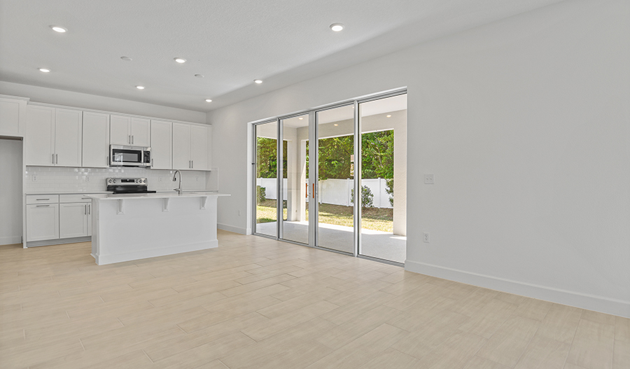Dining Area of the Ammolite floor plan