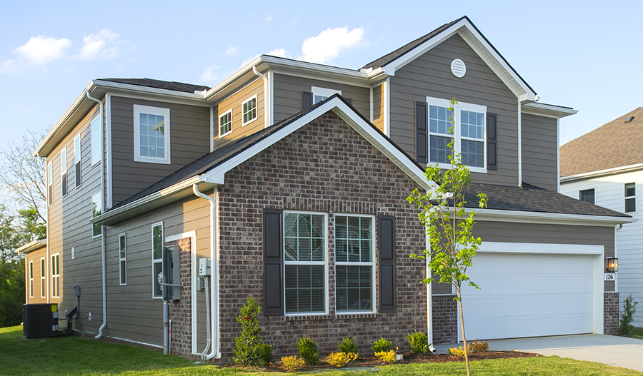 Exterior of the Dupont floor plan