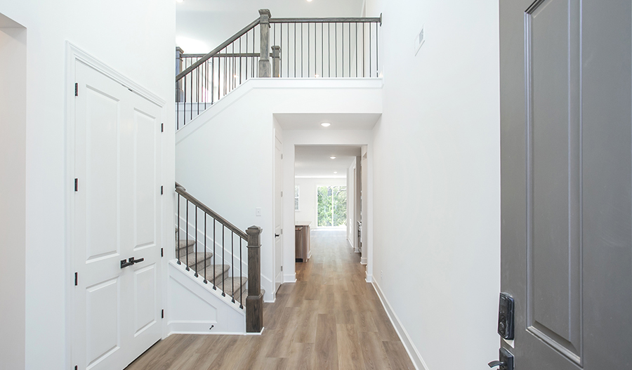 Entry of the Dupont floor plan