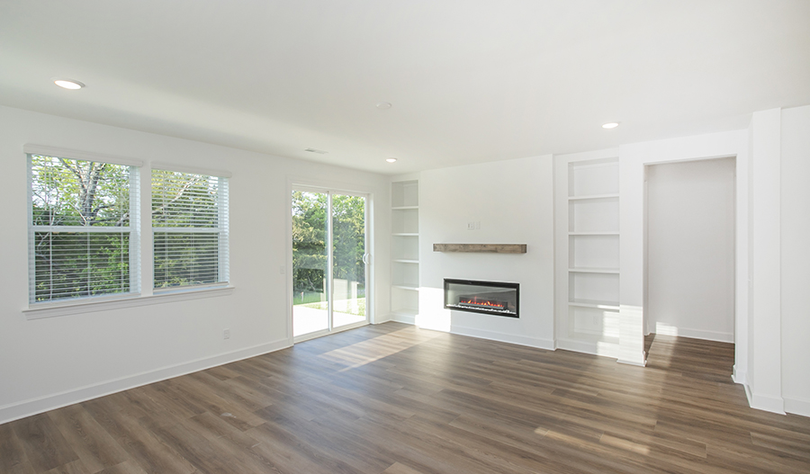 Great Room of the Dupont floor plan