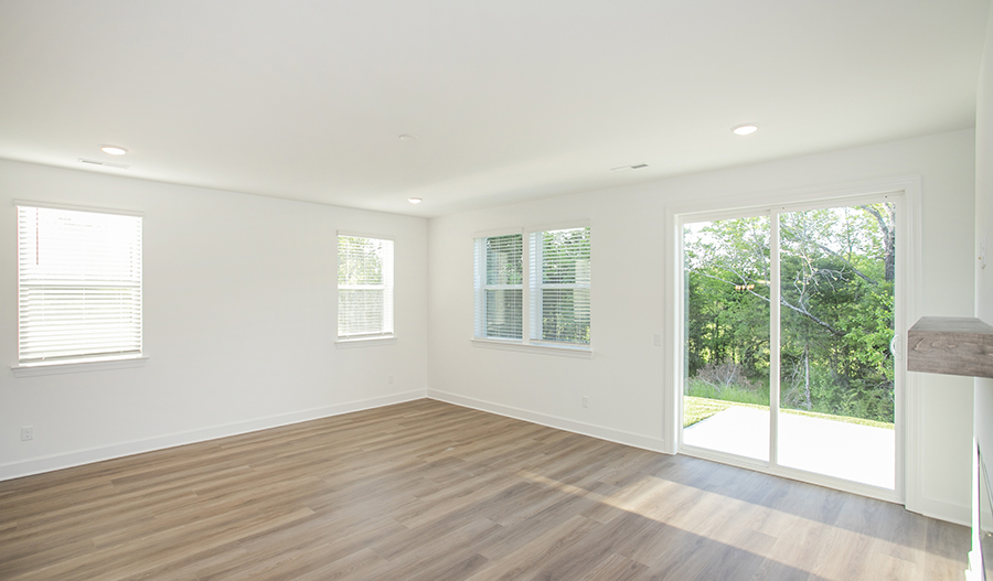 Great Room of the Dupont floor plan