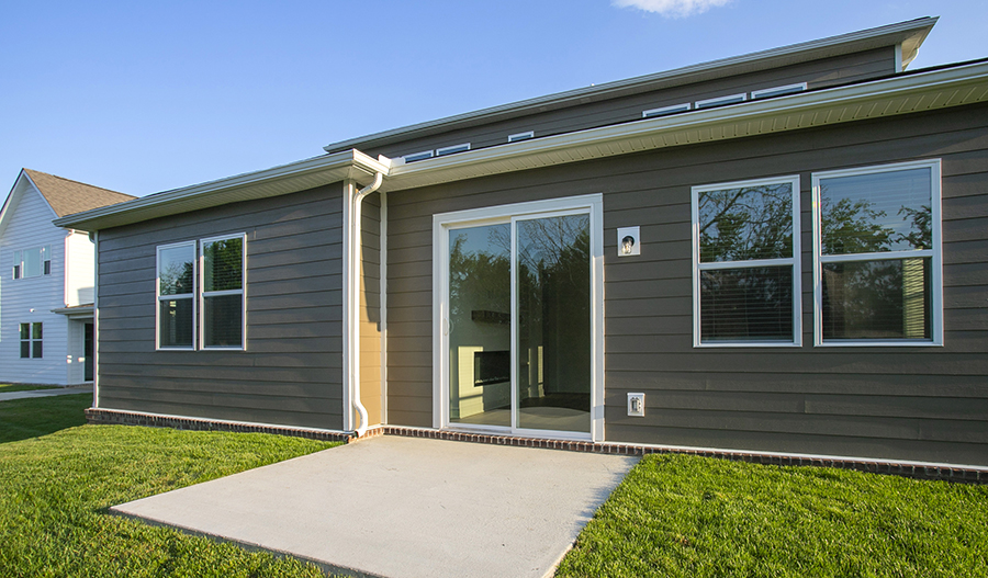 Rear Exterior of the Dupont floor plan