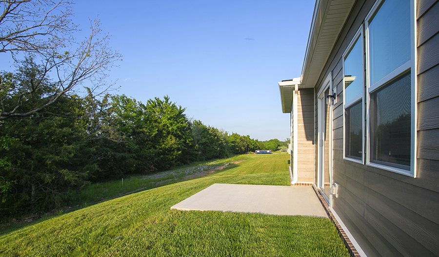 Rear Exterior of the Dupont floor plan