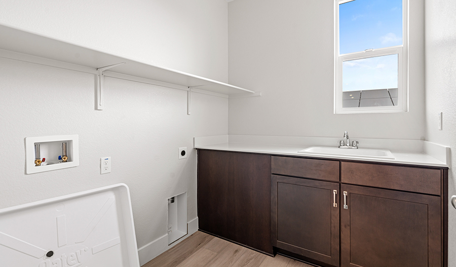 Laundry Room of the Jasmine floor plan