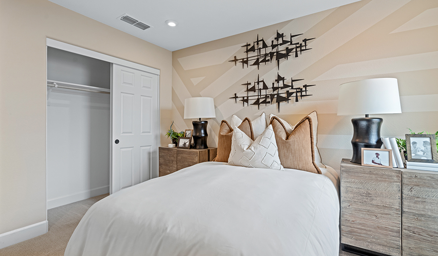 Bedroom of the Pearl floor plan