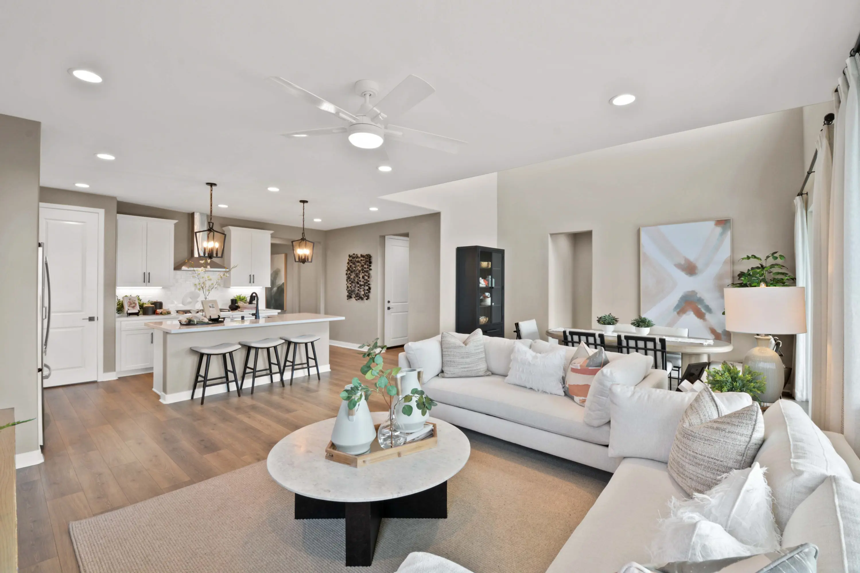 Great Room of the Aveline floor plan