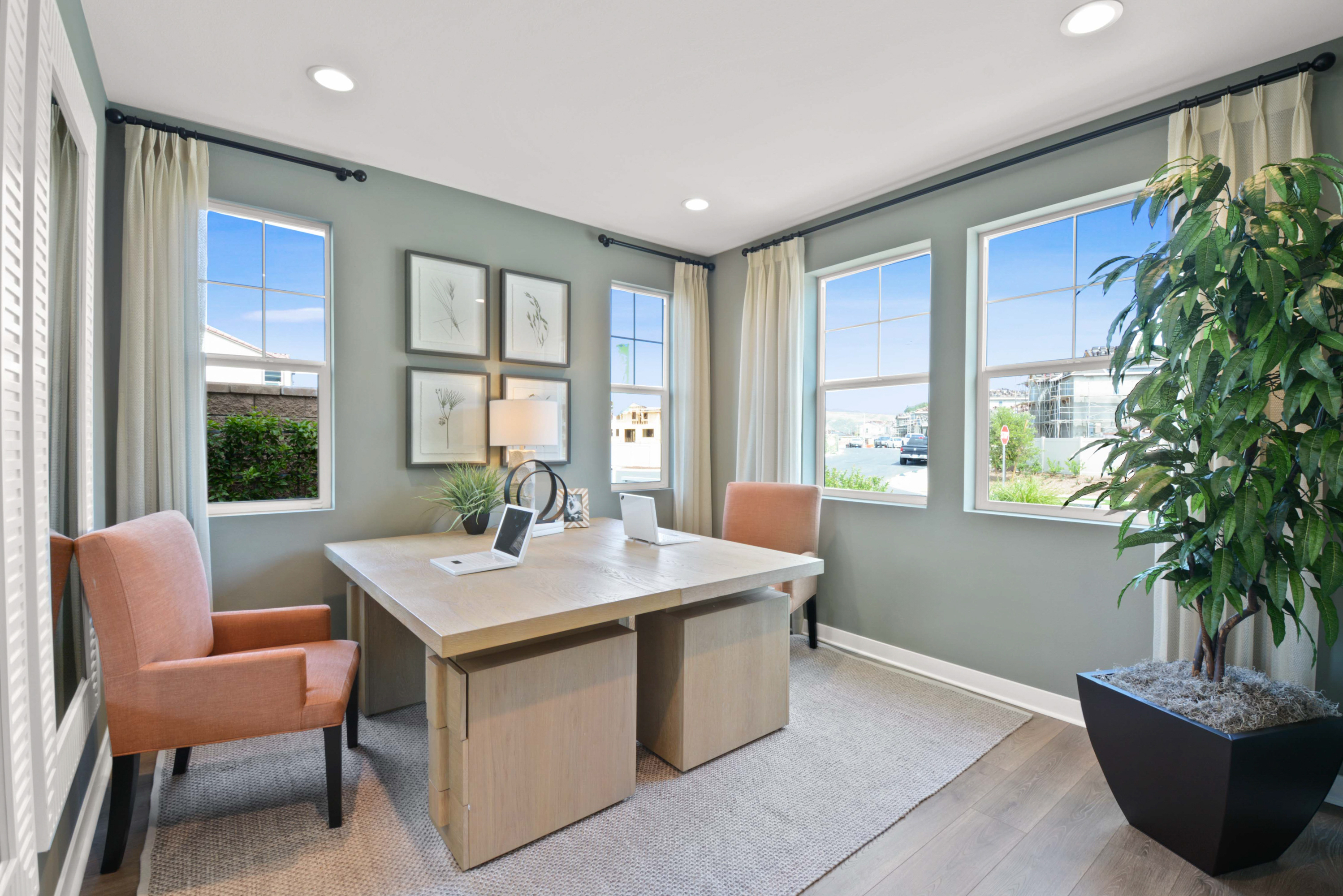 Study Study of the Aveline floor plan