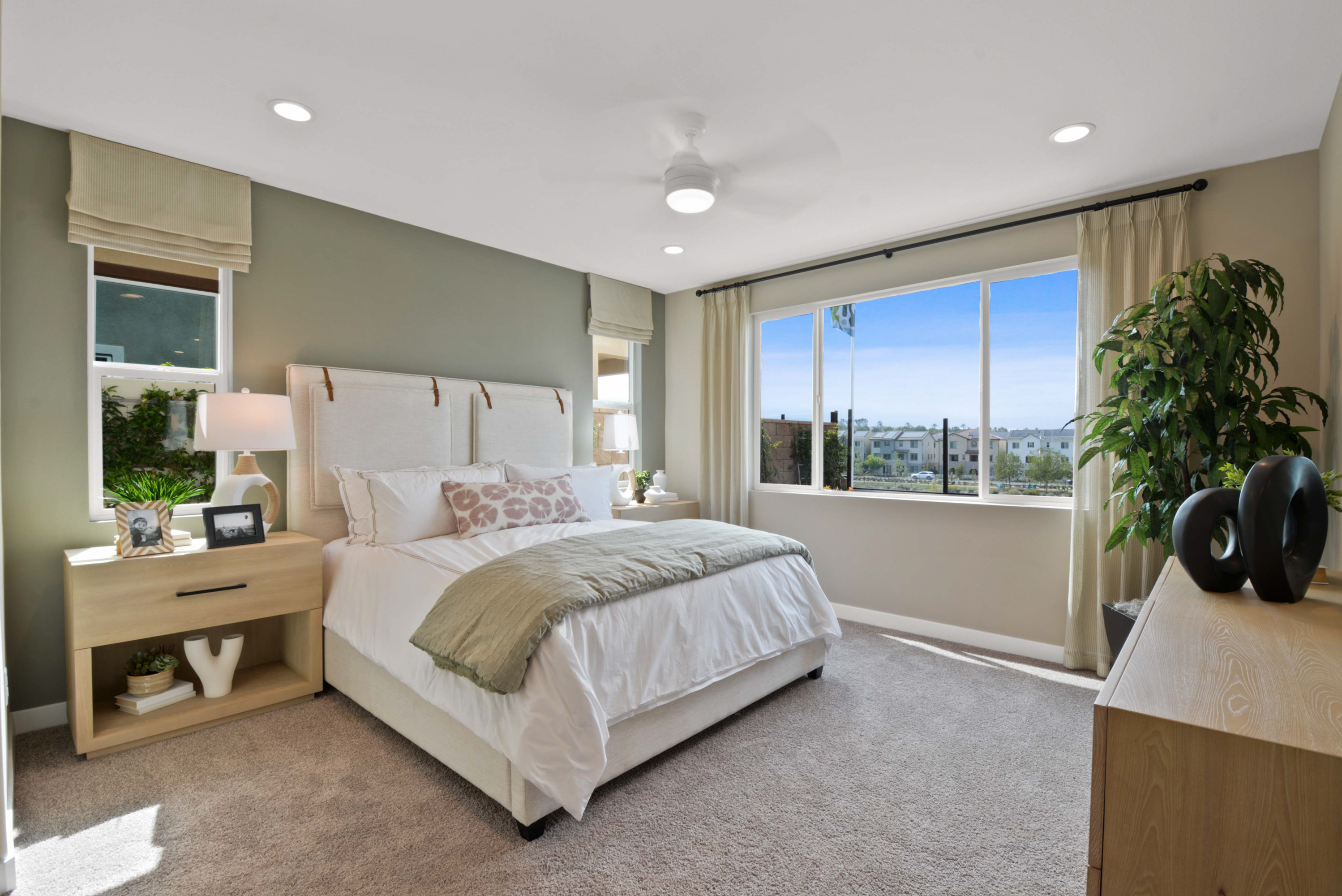 Bedroom Bedroom of the Aveline floor plan